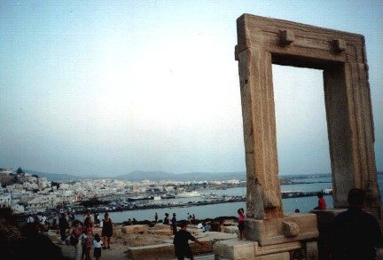 ancient arch on Naxos