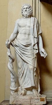 Asklepios statue
