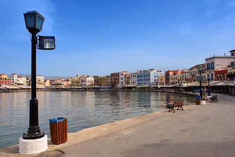 Chania harbour