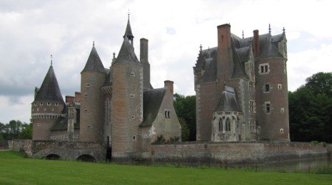 Chateau in Loire Valley, France