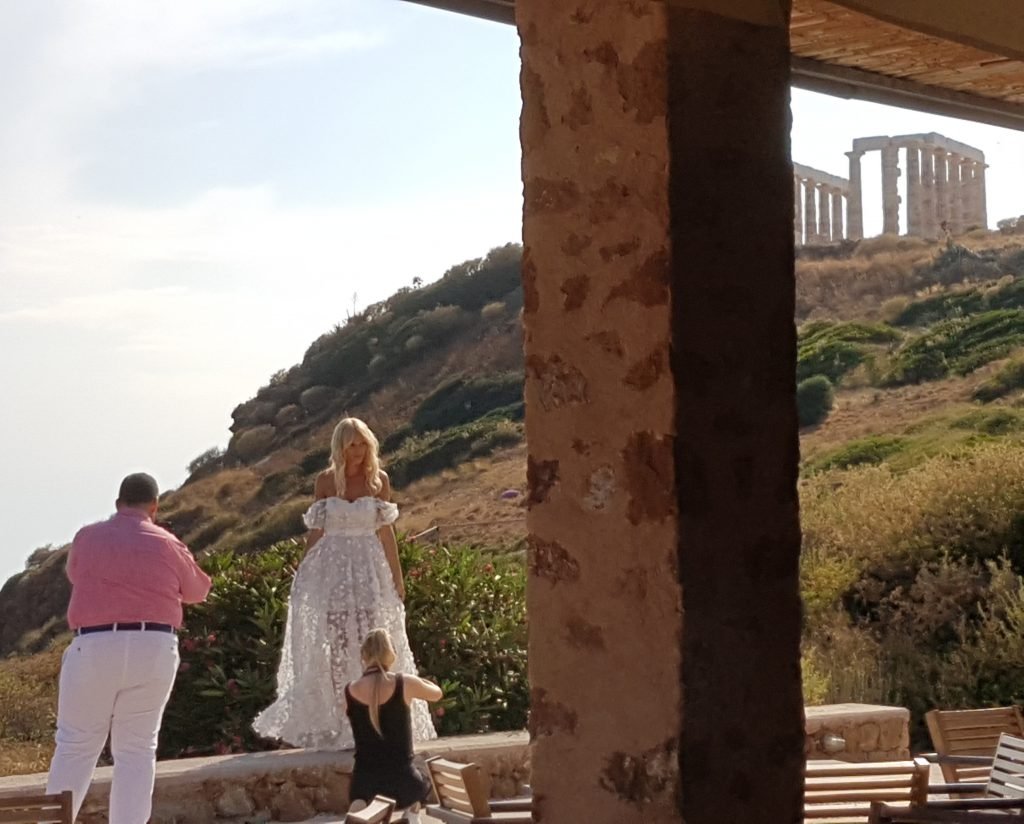 Sounion wedding model