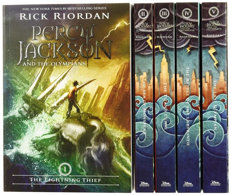 5 book series of Percy Jackson